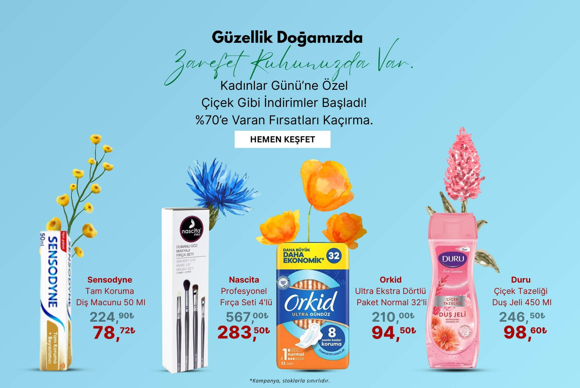 Kadınlar Günü Kişisel Bakım