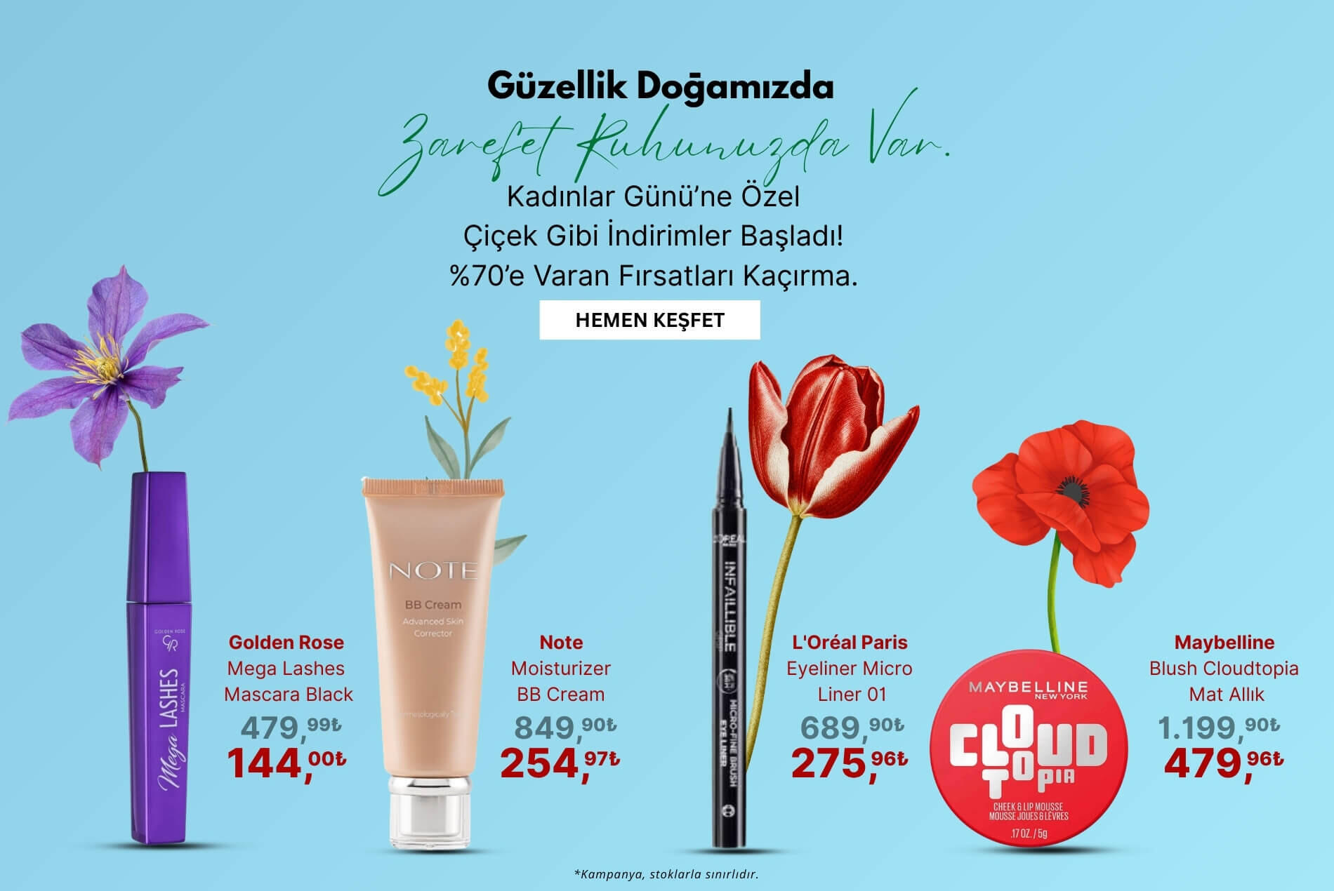 Kadınlar Günü Makyaj