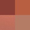 Golden Rose Quattro Eyeshadow Palette No:05 Red Brick 