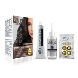 Alix Kit Saç Boyası 4.0 Kahve - Thumbnail