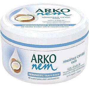 Arko Nem Hindistan Cevizi Yağı Nemlendirici Bakım Kremi 300 Ml - Arko