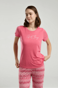 Arnetta 3248-S Bayan Pijama Takımı Pembe - Arnetta