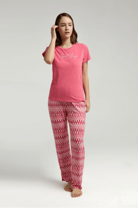 Arnetta 3248-S Bayan Pijama Takımı Pembe - 2