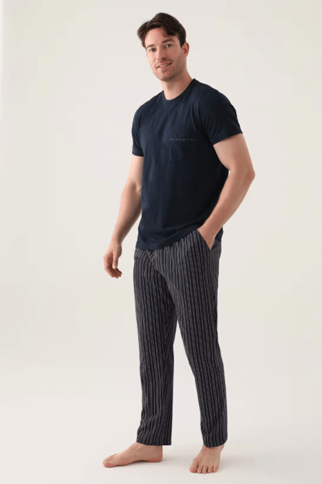 Arnetta AR3011 Erkek Pijama Takımı Lacivert - 3