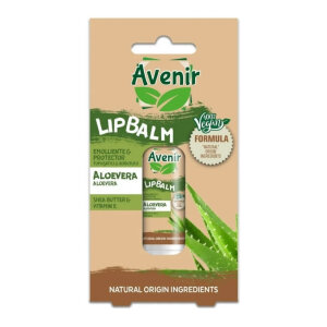 Avenir Lip Balm Vegan Formula Aloevera 5.2 Gr - Avenir