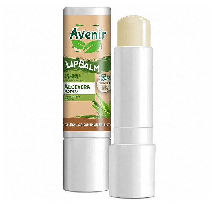 Avenir Lip Balm Vegan Formula Aloevera 5.2 Gr - 2