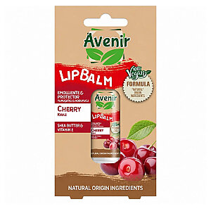 Avenir Lip Balm Vegan Formula Cherry 5.2 Gr - Avenir