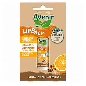 Avenir Lip Balm Vegan Formula Orange & Cinnamon 5.2 Gr - Avenir