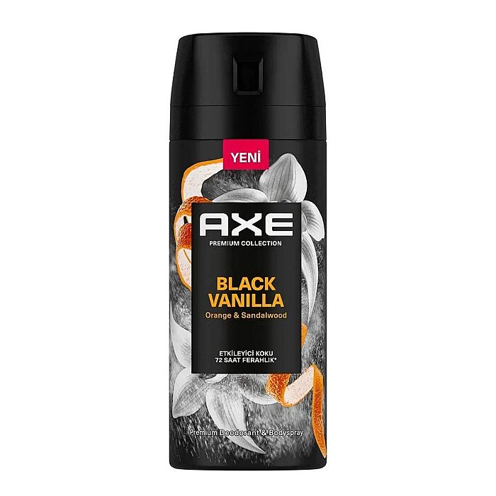 Axe Deo Spray Black Vanilla 150 Ml - 1