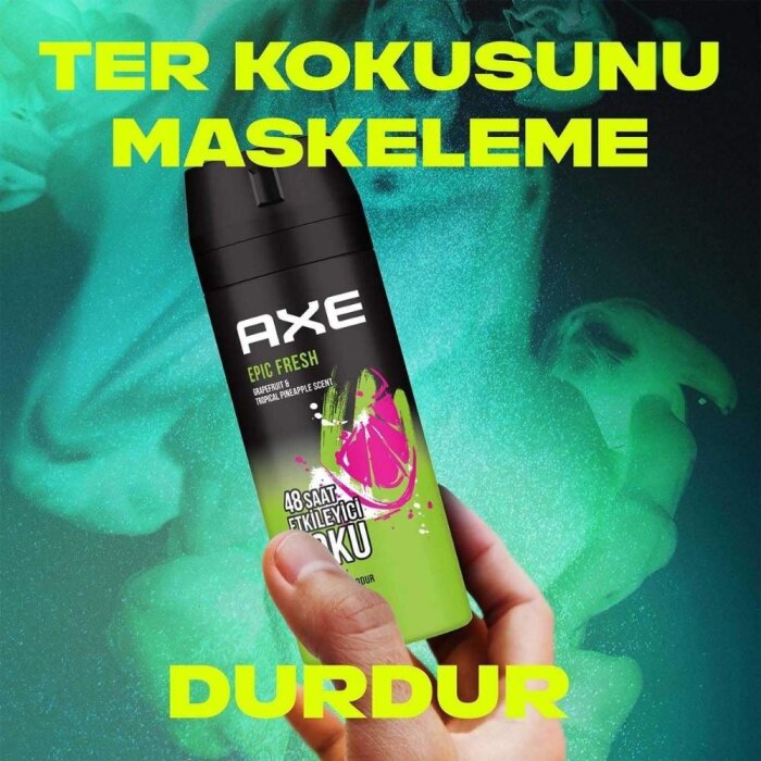 Axe Epic Fresh 48 Saat Etkileyici Koku Erkek Deodorant 150 Ml - 2