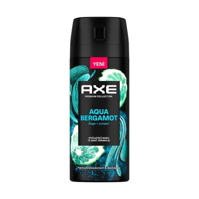 Axe Erkek Deodorant Spray Aqua Bergamot 150 Ml