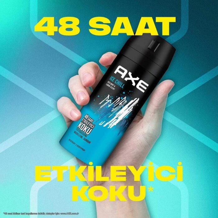 Axe Ice Chill Erkek Deodorant 150 Ml - 3