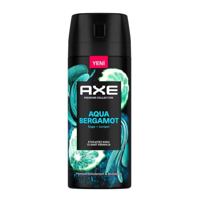 Axe Premium Erkek Deodorant Spray Aqua Bergamot 150 Ml - 1