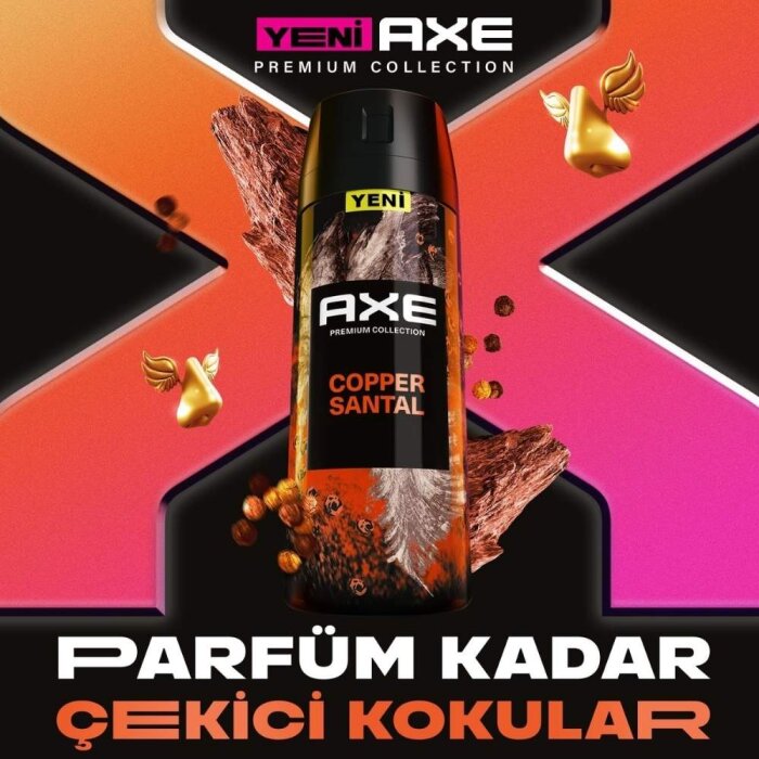Axe Premium Erkek Deodorant Spray Cooper Santal 150 Ml - 2