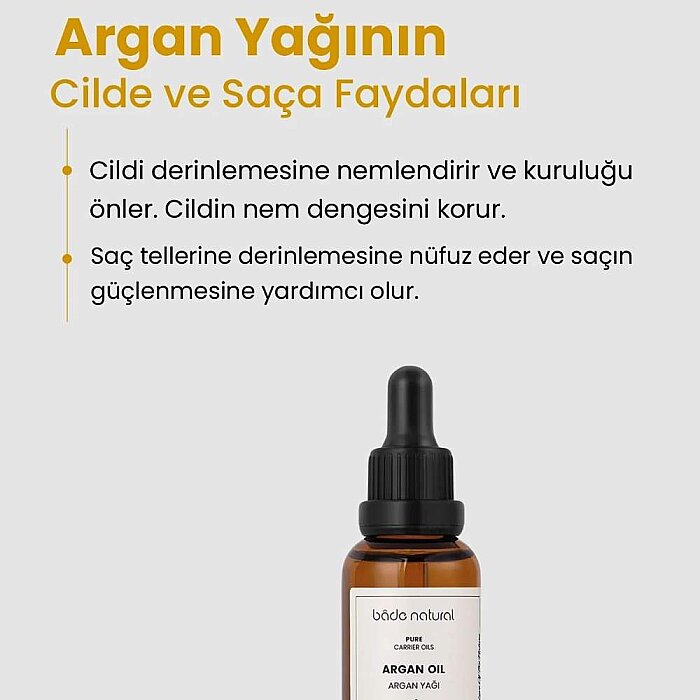 Bade Natural %100 Saf Argan Yağı 30 Ml - 2