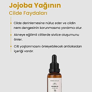 Bade Natural %100 Saf Jojoba Yağı 30 Ml - 2