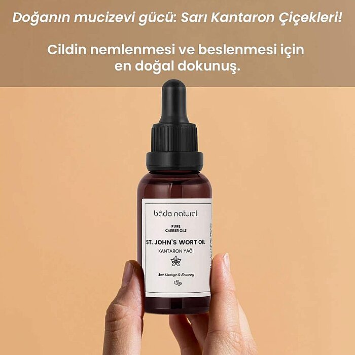 Bade Natural %100 Saf Sarı Kantaron Yağı 30 Ml - 2