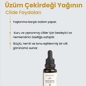 Bade Natural %100 Saf Üzüm Çekirdeği Yağı 30 Ml - 2