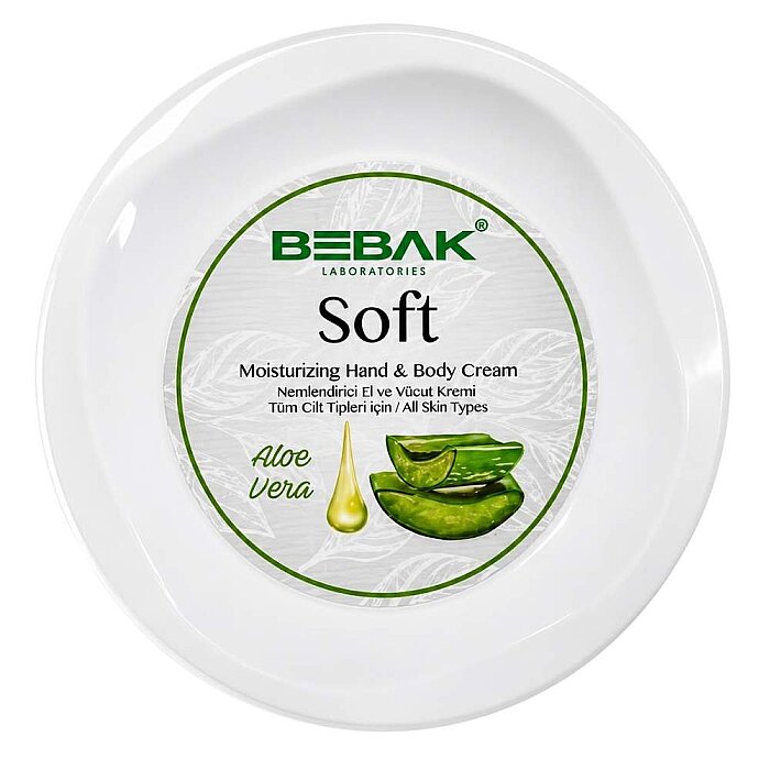 Bebak Soft Aloe Vera Nemlendirici Bakım Kremi 300 Ml - 1