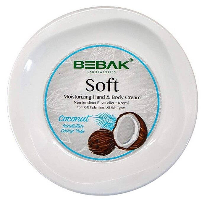 Bebak Soft Hindistan Cevizi Nemlendirici Bakım Kremi 300 Ml - 1