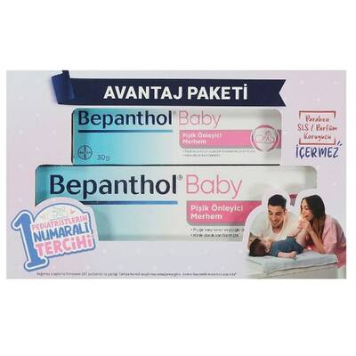 Bepanthol Baby Pişik Önleyici Merhem 30 Gr + 100 Gr Set