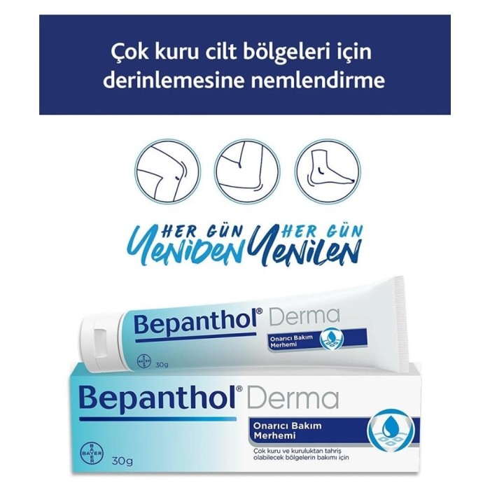 Bepanthol Onarıcı Bakım Merhemi 30 Gr