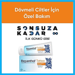 Bepanthol Tattoo Dövme Bakım Kremi 50 Gr - 3