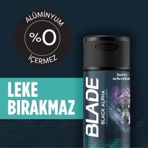 Blade Black Alpha Erkek Deodorant 150 Ml - 3