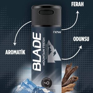Blade Mountain Fresh Erkek Deodorant 150 Ml - 2