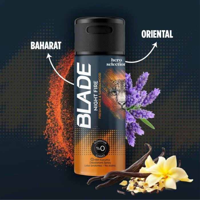 Blade Night Fire Erkek Deodorant 150 Ml - 2