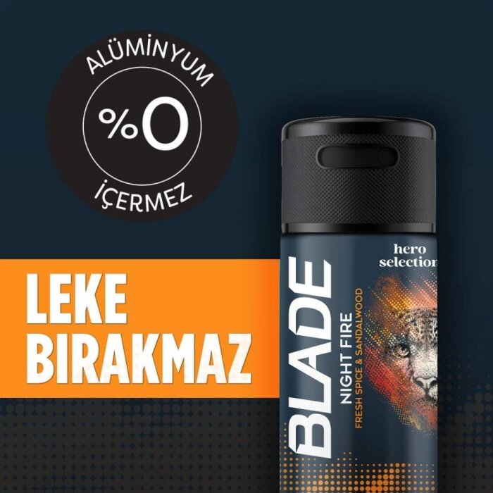 Blade Night Fire Erkek Deodorant 150 Ml - 3