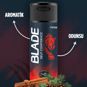 Blade Self Confidence Erkek Deodorant 150 Ml - 2