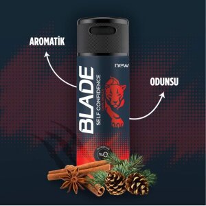 Blade Self Confidence Erkek Deodorant 150 Ml - 2