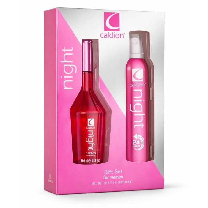 Caldion Night Pour Femme Kadın Parfüm Edt 100 Ml + Deodorant 150 Ml Set - 1