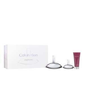 Calvin Klein - Calvin Klein Euphoria Kadın Parfüm Edp 100 Ml + Edp 30 Ml + Vücut Losyonu 100 Ml Set