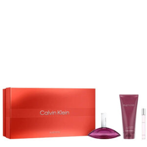 Calvin Klein Euphoria Kadın Parfüm Edp 100 Ml+Edp 10 Ml+Body Lotion 200 Ml Set - Calvin Klein