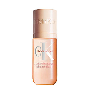 Calvin Klein Hair&Body Perfume Mist Sheer Peach 100 Ml - Calvin Klein