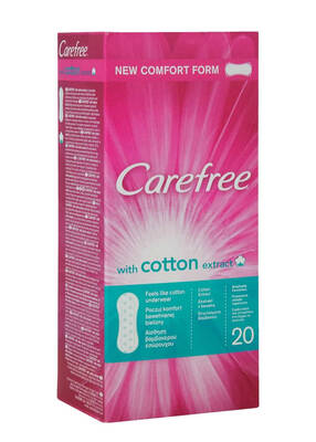 Carefree Cotton Hijyenik Ped 20'li