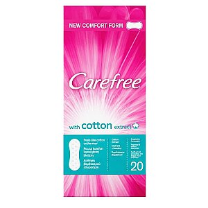 Carefree Cotton Hijyenik Ped 20'li - Carefree