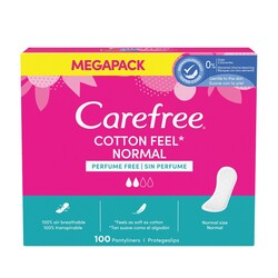 Carefree Normal Cotton Parfümsüz 100'lü - Thumbnail