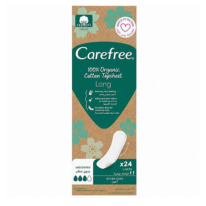 Carefree Organic Long 24'lü - 1
