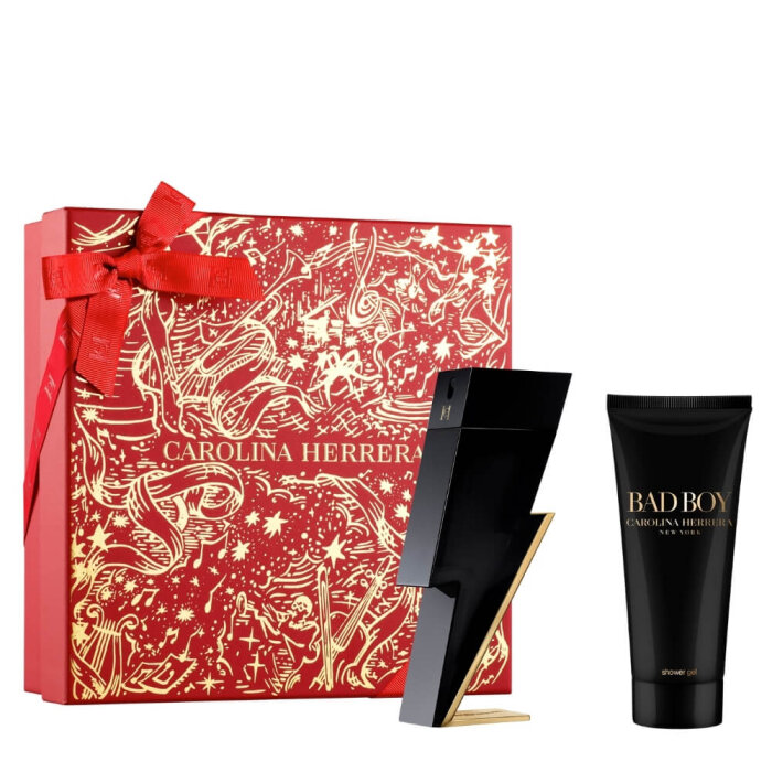 Carolina Herrera Bad Boy Erkek Parfüm Edt 100 Ml+Shower Gel 100 Ml Set - 1