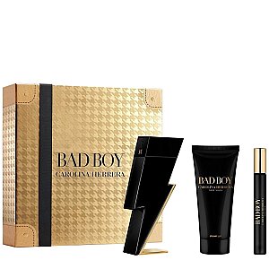 Carolina Herrera Bad Boy Erkek Parfüm Edt 100 Ml+Shower Gel 100 Ml+Edt 10 Ml Set - Carolina Herrera