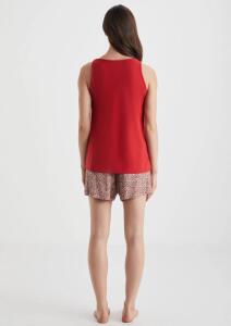 Catherine's 1003 Kadın Şort Takım Kırmızı - 2