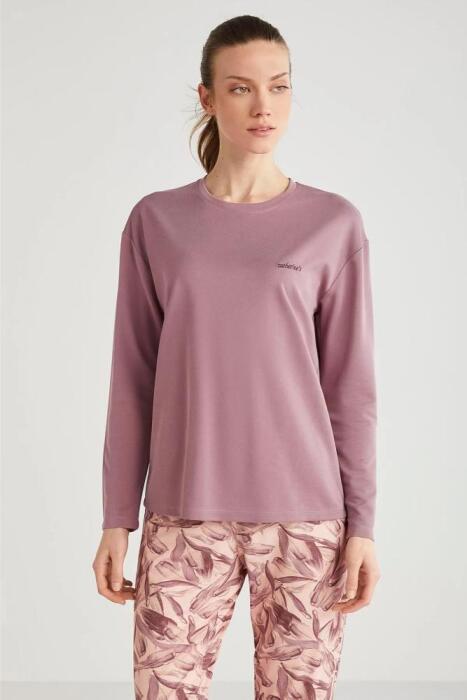 Catherine's 2626 Kadın Pijama Takımı Gülkurusu - 2