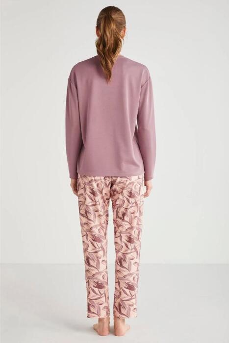 Catherine's 2626 Kadın Pijama Takımı Gülkurusu - 4
