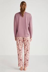Catherine's 2626 Kadın Pijama Takımı Gülkurusu - 4