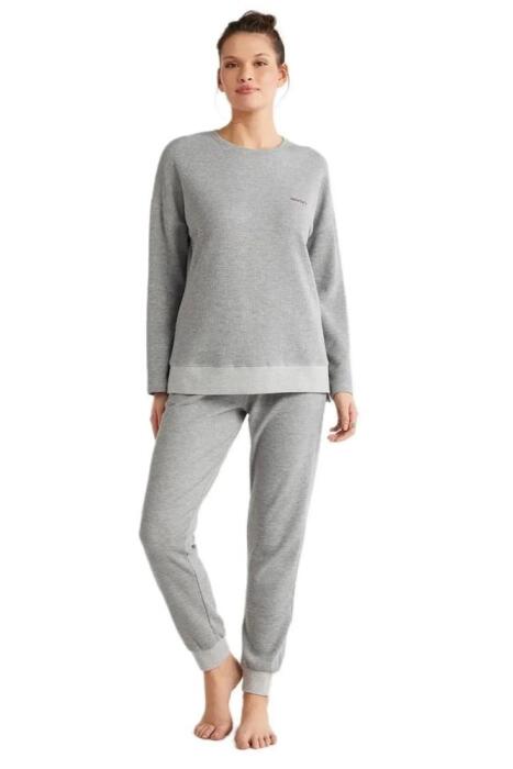 Catherine's 2632 Kadın Pijama Takımı Gri - 1