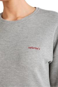 Catherine's 2632 Kadın Pijama Takımı Gri - 3