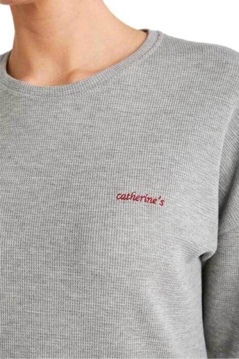 Catherine's 2632 Kadın Pijama Takımı Gri - 3